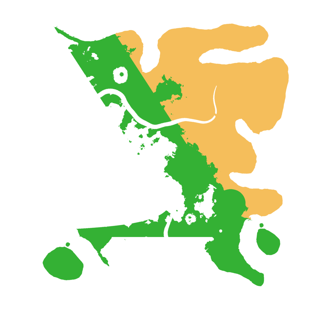 Biome Rust Map: Procedural Map, Size: 3000, Seed: 858000096