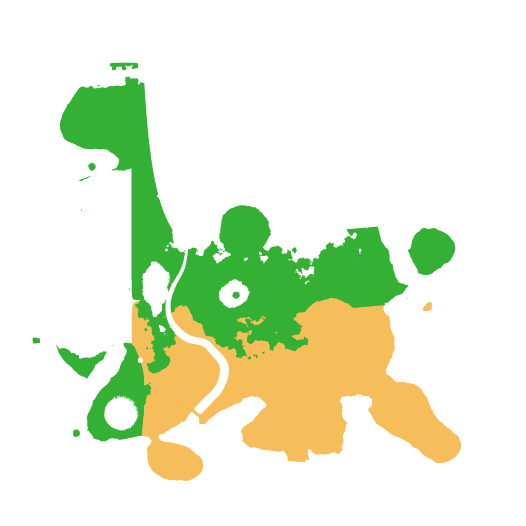 Biome Rust Map: Procedural Map, Size: 2850, Seed: 711655505