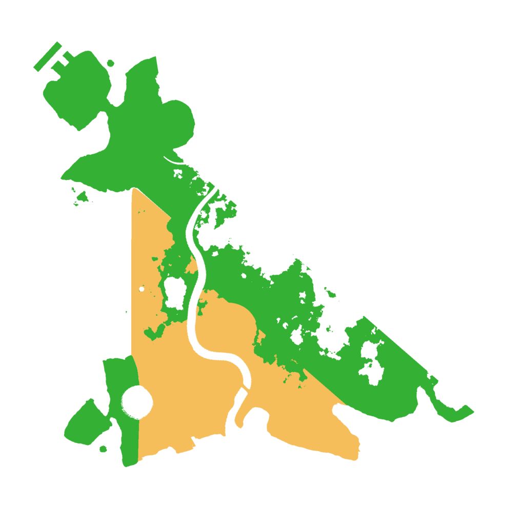 Biome Rust Map: Procedural Map, Size: 3000, Seed: 1816606931