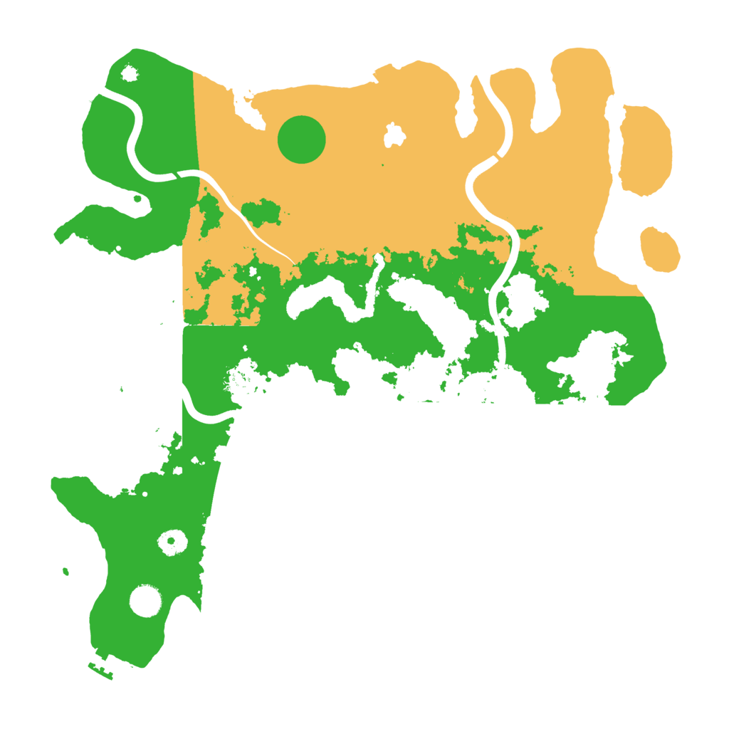 Biome Rust Map: Procedural Map, Size: 4000, Seed: 6691