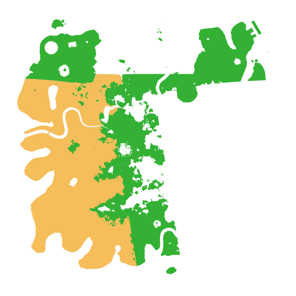Biome Rust Map: Procedural Map, Size: 4000, Seed: 2020525773