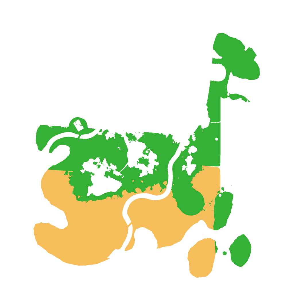 Biome Rust Map: Procedural Map, Size: 3000, Seed: 1114114251