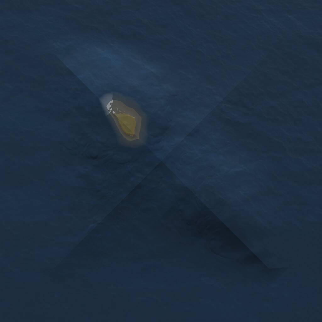 Rust Map: Procedural Map, Size: 1000, Seed: 19552216, 1 Monuments