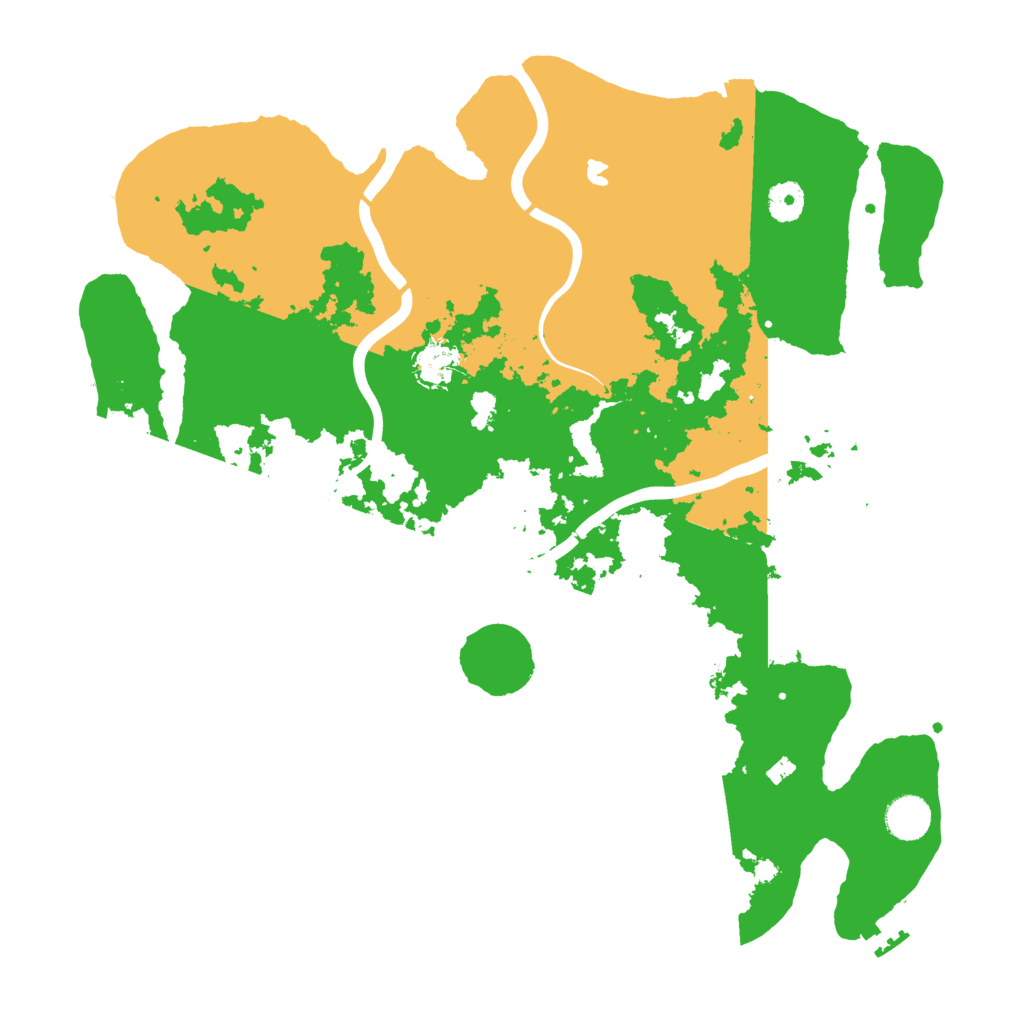 Biome Rust Map: Procedural Map, Size: 4000, Seed: 1869374