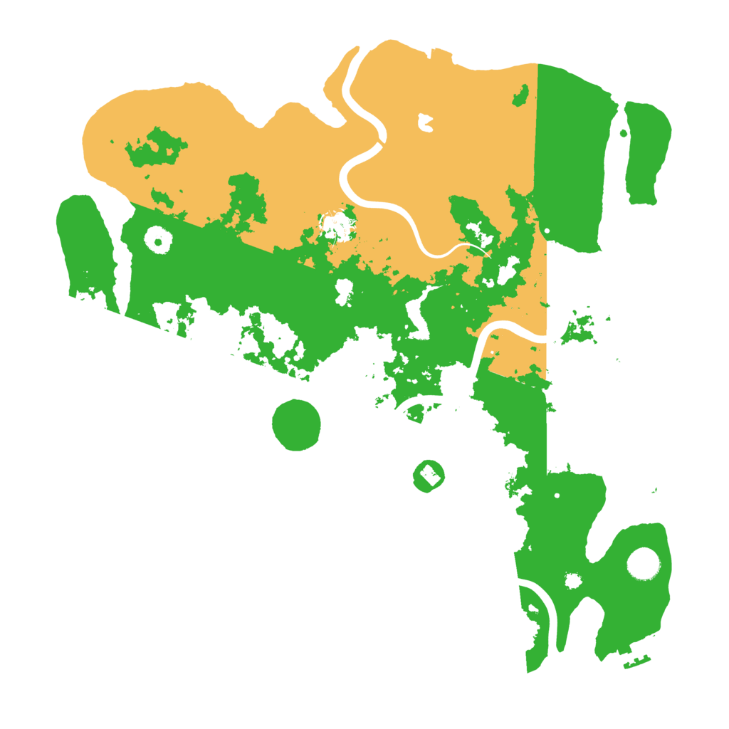 Biome Rust Map: Procedural Map, Size: 4000, Seed: 1869374