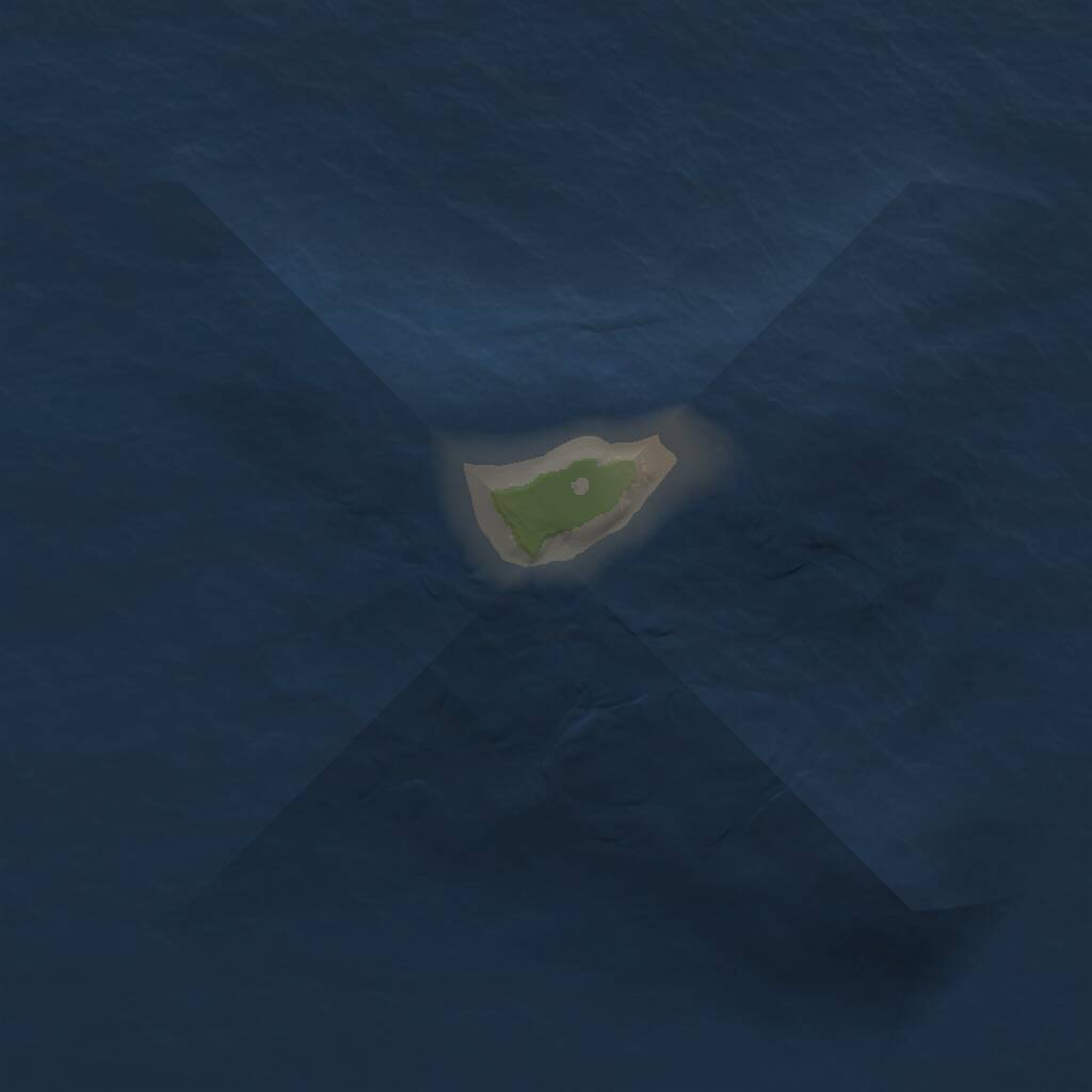 Rust Map: Procedural Map, Size: 1000, Seed: 987096177, 1 Monuments