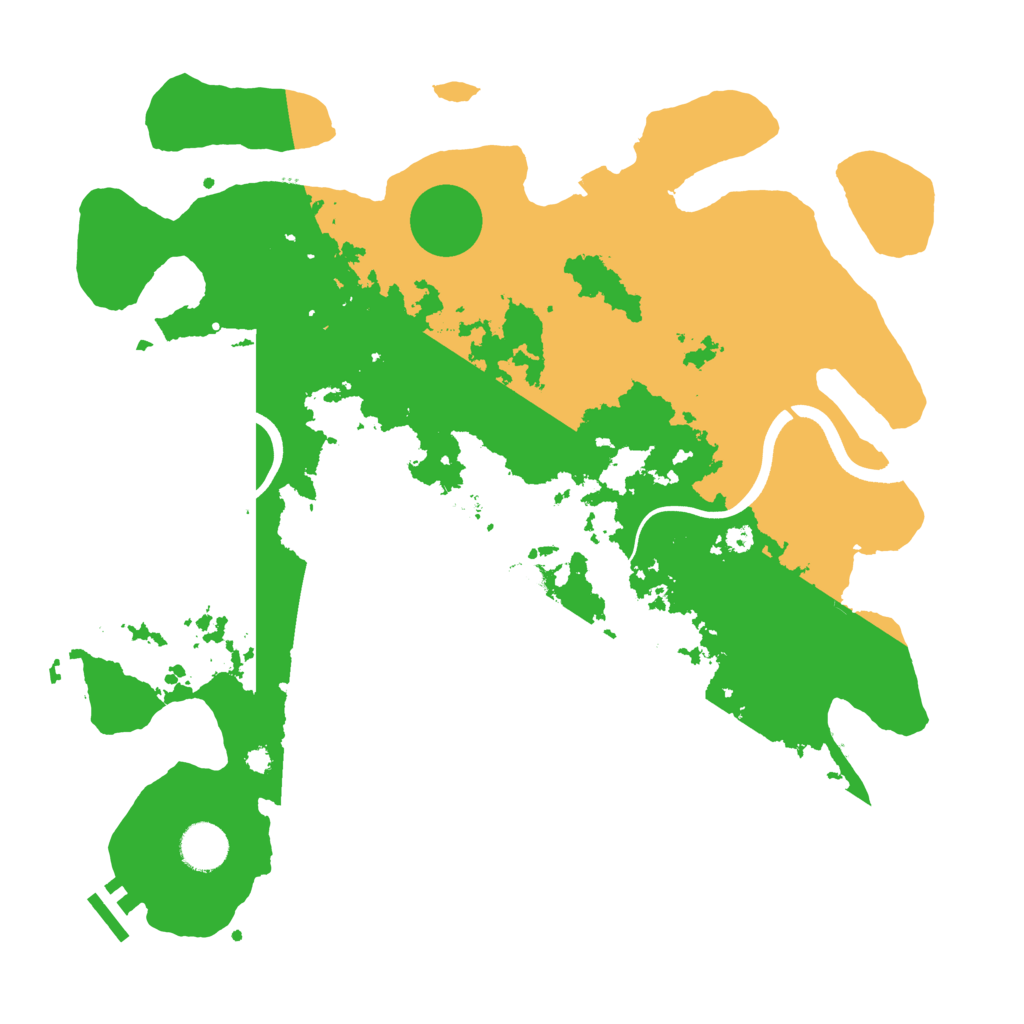 Biome Rust Map: Procedural Map, Size: 3750, Seed: 34573