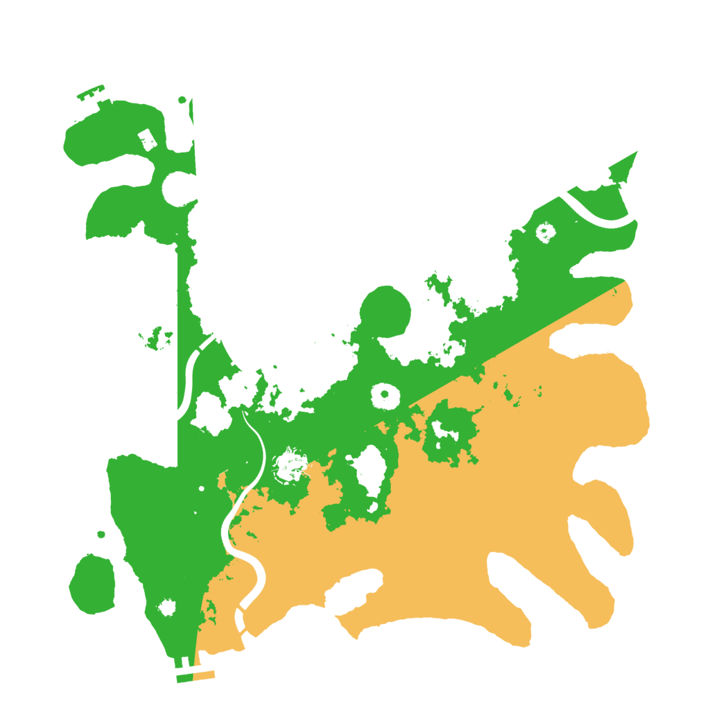 Biome Rust Map: Procedural Map, Size: 3750, Seed: 56378