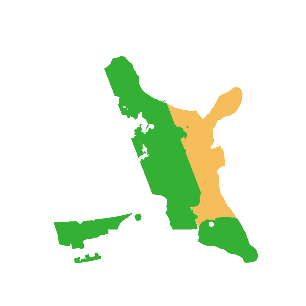 Biome Rust Map: Procedural Map, Size: 1750, Seed: 101398319