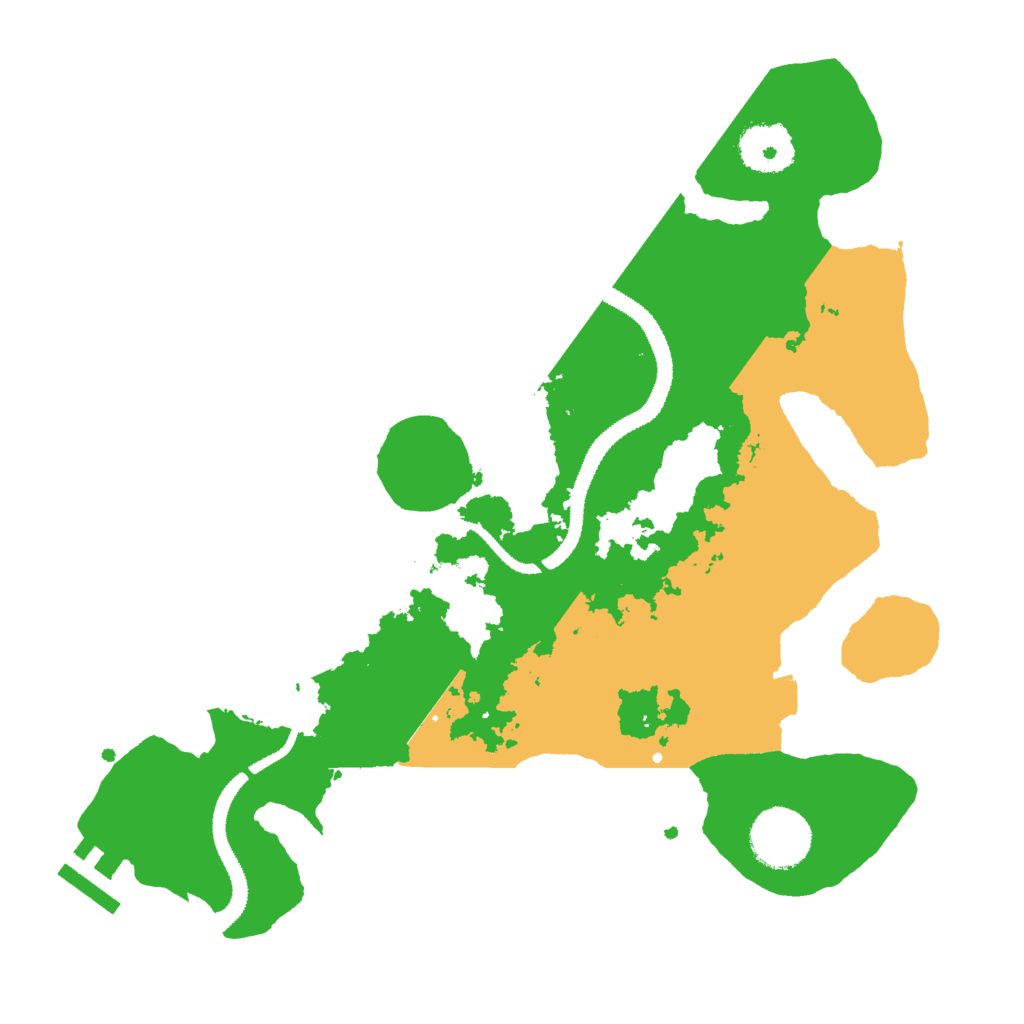 Biome Rust Map: Procedural Map, Size: 3000, Seed: 660187891