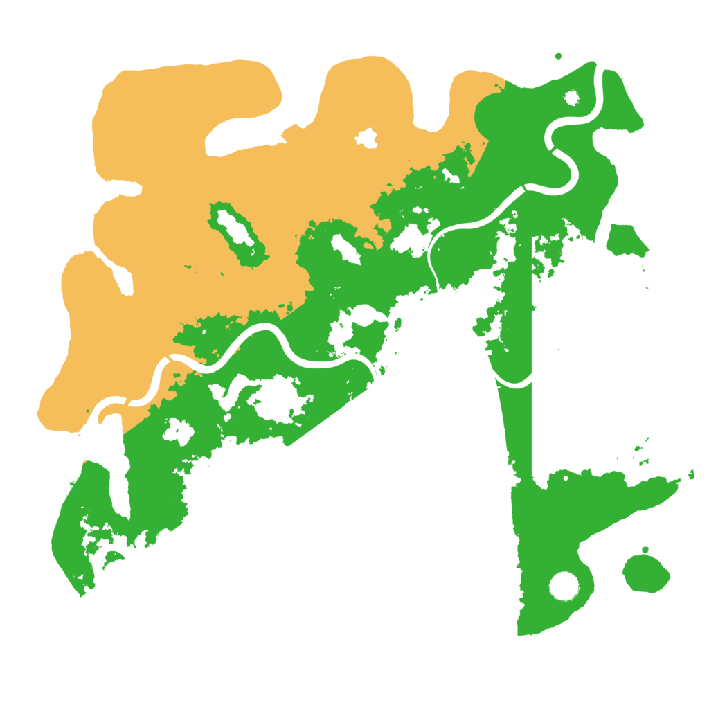 Biome Rust Map: Procedural Map, Size: 4250, Seed: 1058342296