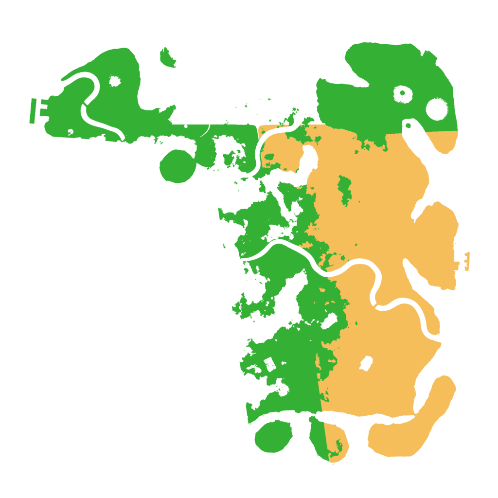 Biome Rust Map: Procedural Map, Size: 4000, Seed: 1818502370