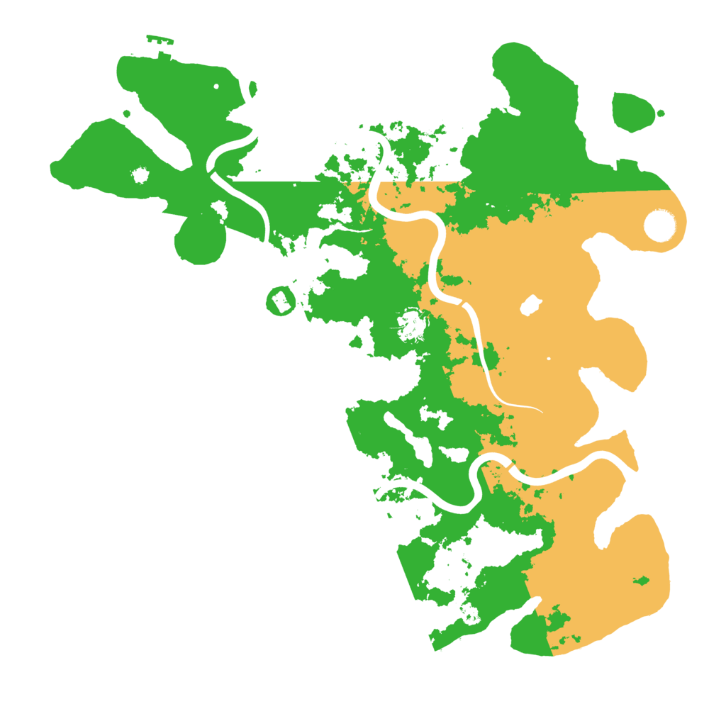 Biome Rust Map: Procedural Map, Size: 4000, Seed: 1837112428