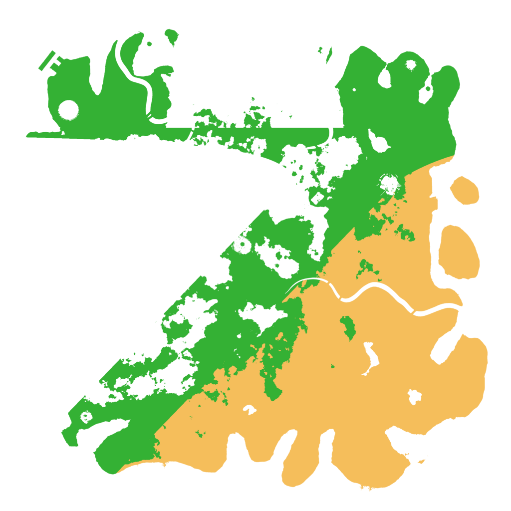 Biome Rust Map: Procedural Map, Size: 4500, Seed: 618067853