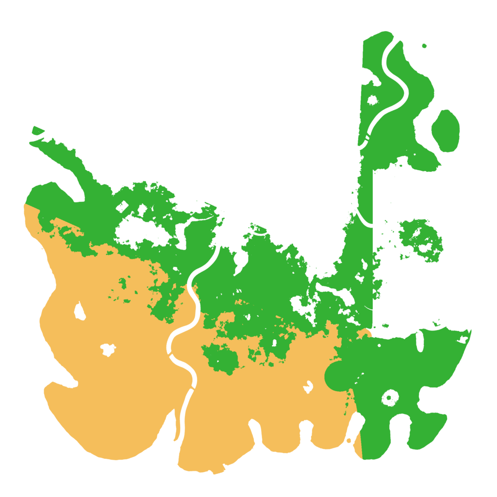 Biome Rust Map: Procedural Map, Size: 4500, Seed: 358162224