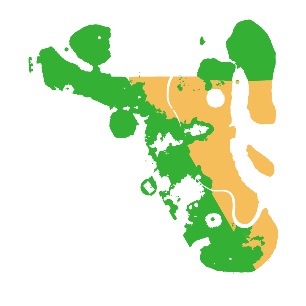 Biome Rust Map: Procedural Map, Size: 3000, Seed: 1271795657