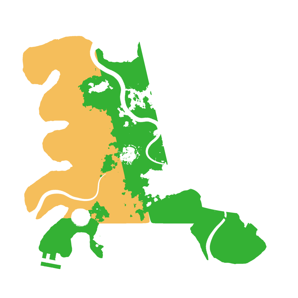 Biome Rust Map: Procedural Map, Size: 3000, Seed: 1369432990