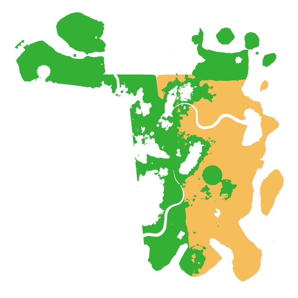 Biome Rust Map: Procedural Map, Size: 4000, Seed: 186676776