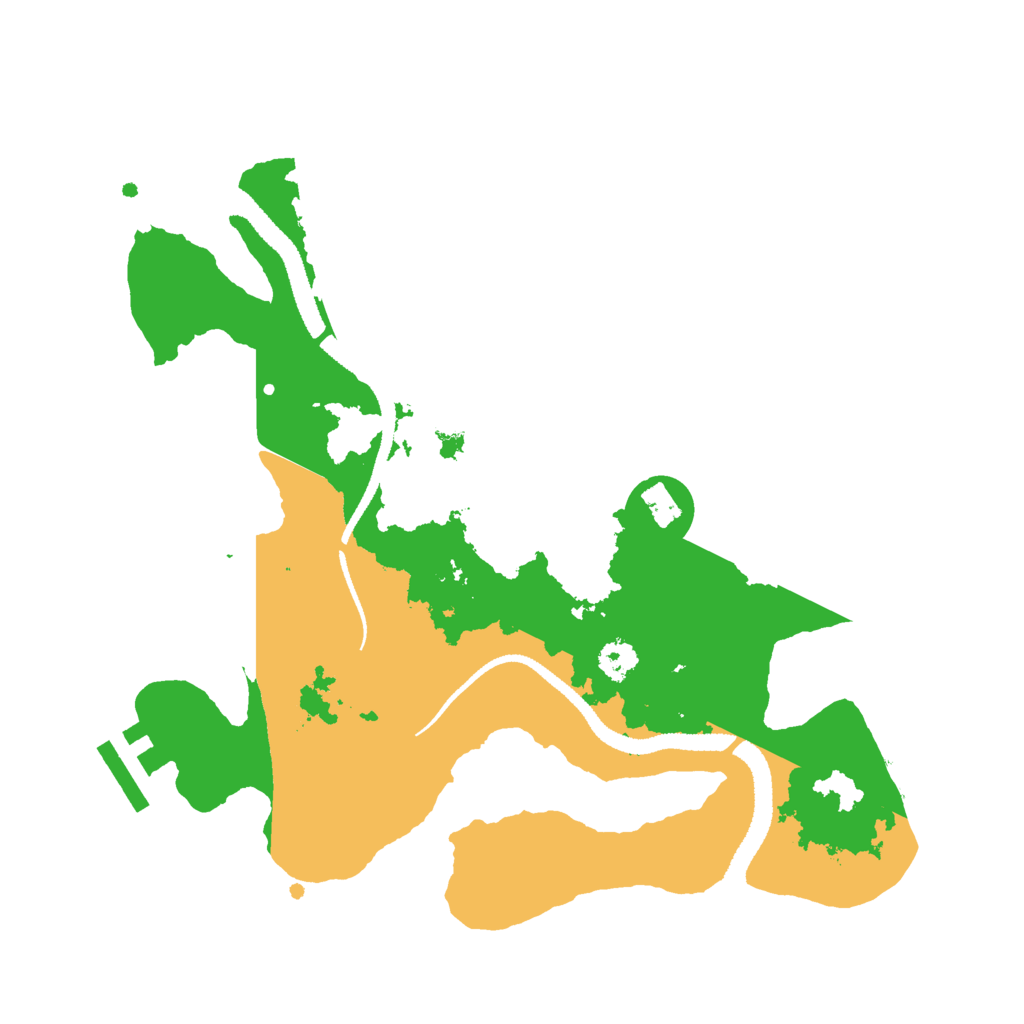 Biome Rust Map: Procedural Map, Size: 2700, Seed: 1760529708