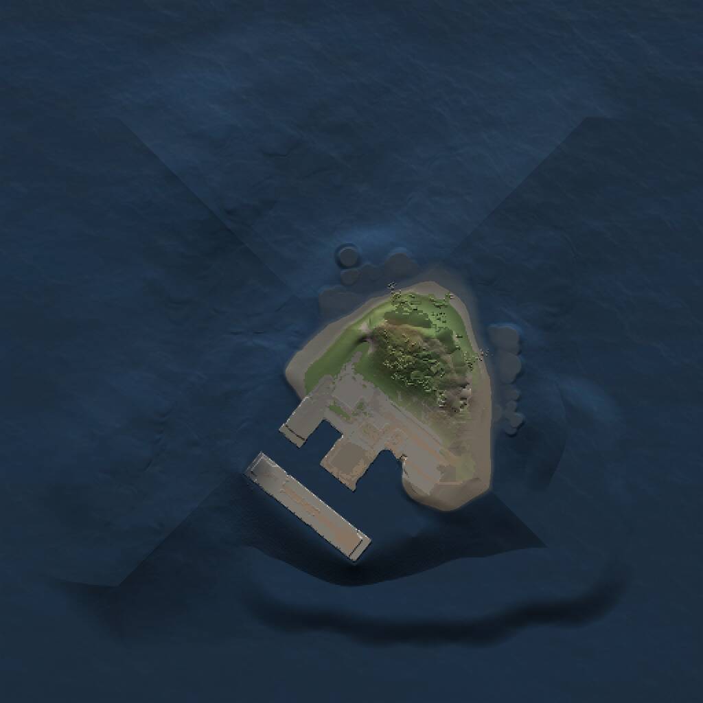 Rust Map: Procedural Map, Size: 1000, Seed: 65131469, 2 Monuments
