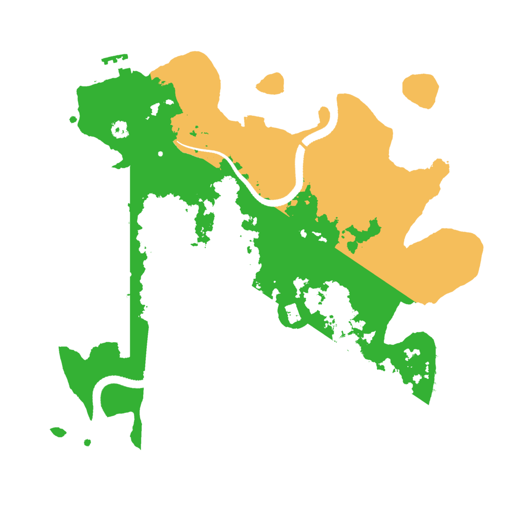 Biome Rust Map: Procedural Map, Size: 3000, Seed: 359275699