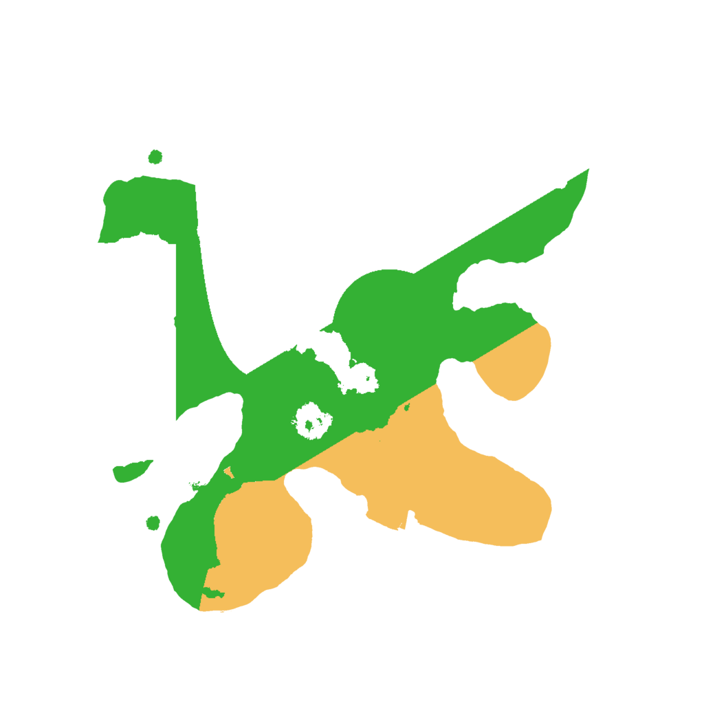 Biome Rust Map: Procedural Map, Size: 2000, Seed: 260058821