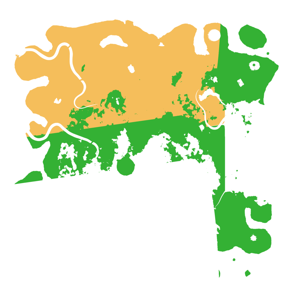 Biome Rust Map: Procedural Map, Size: 4500, Seed: 5678924