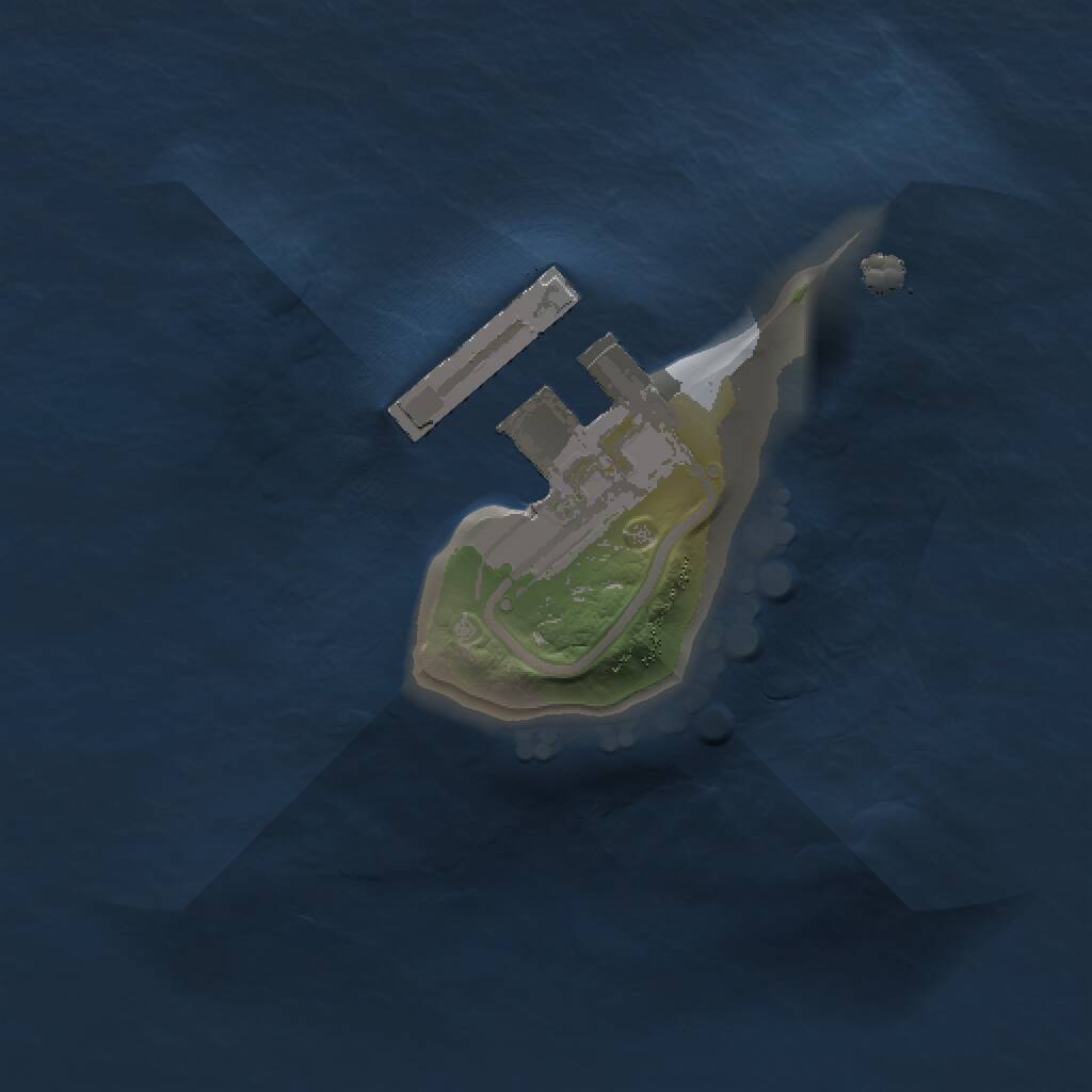 Rust Map: Procedural Map, Size: 1000, Seed: 611340592, 2 Monuments