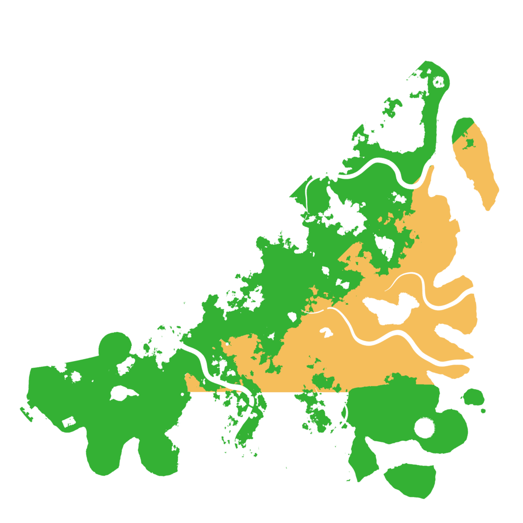 Biome Rust Map: Procedural Map, Size: 4500, Seed: 567995796