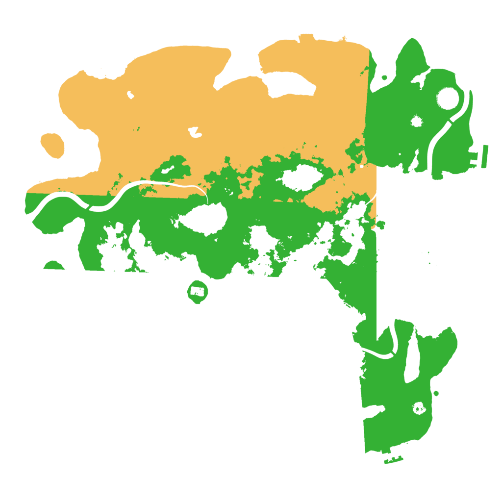 Biome Rust Map: Procedural Map, Size: 4000, Seed: 2111637016