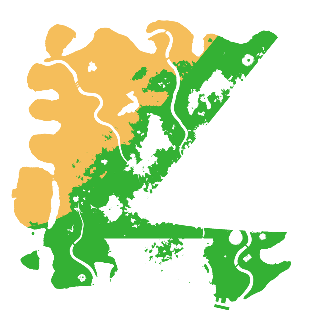 Biome Rust Map: Procedural Map, Size: 4250, Seed: 652975151