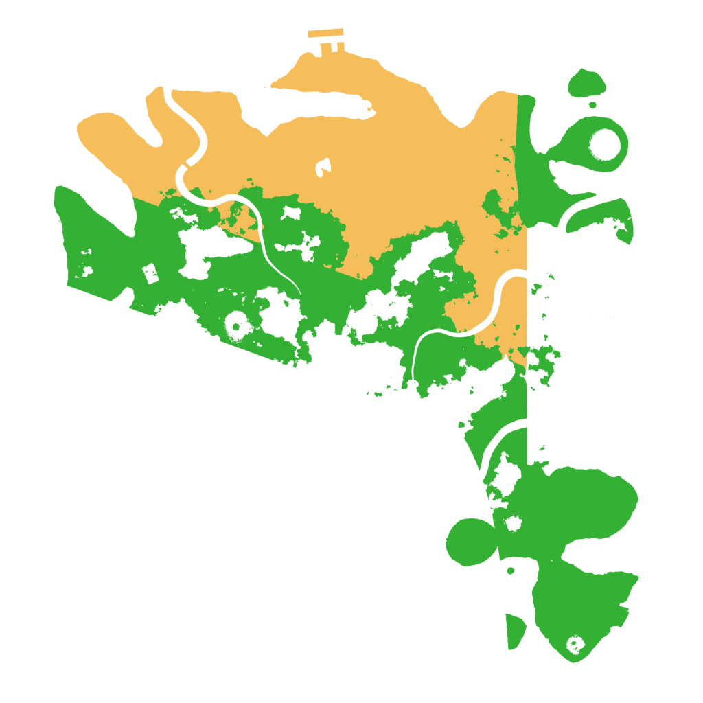 Biome Rust Map: Procedural Map, Size: 4000, Seed: 450238135