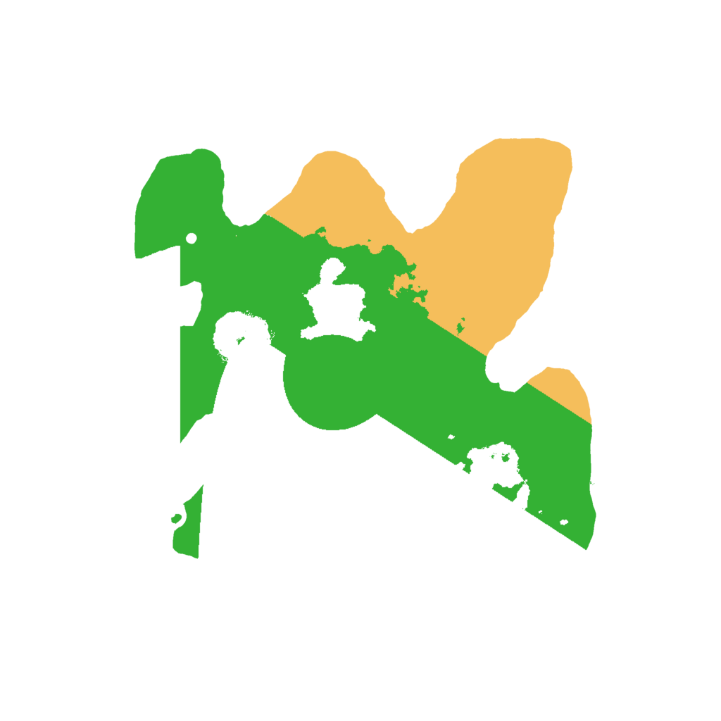 Biome Rust Map: Procedural Map, Size: 2000, Seed: 1357913579