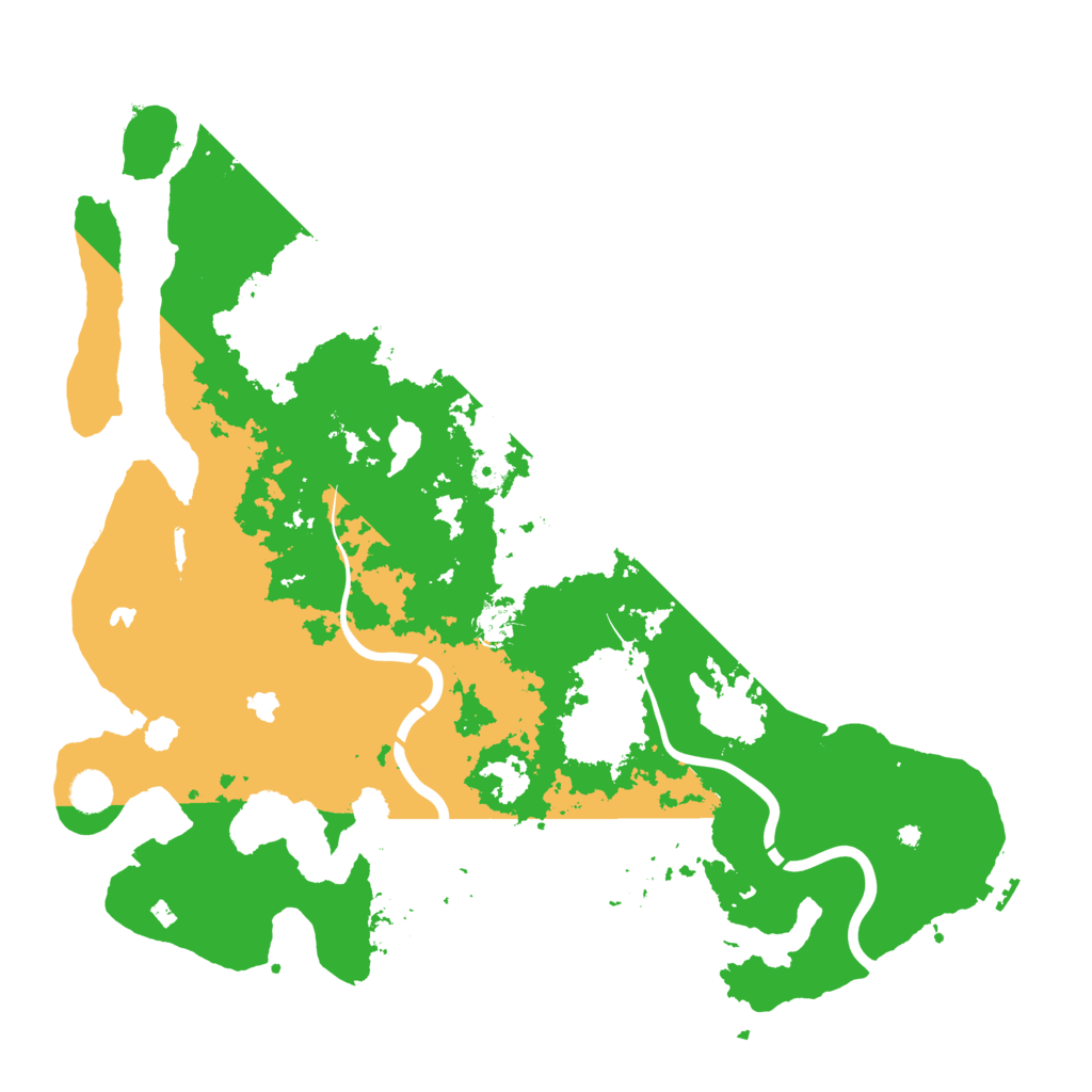 Biome Rust Map: Procedural Map, Size: 4500, Seed: 1395311000