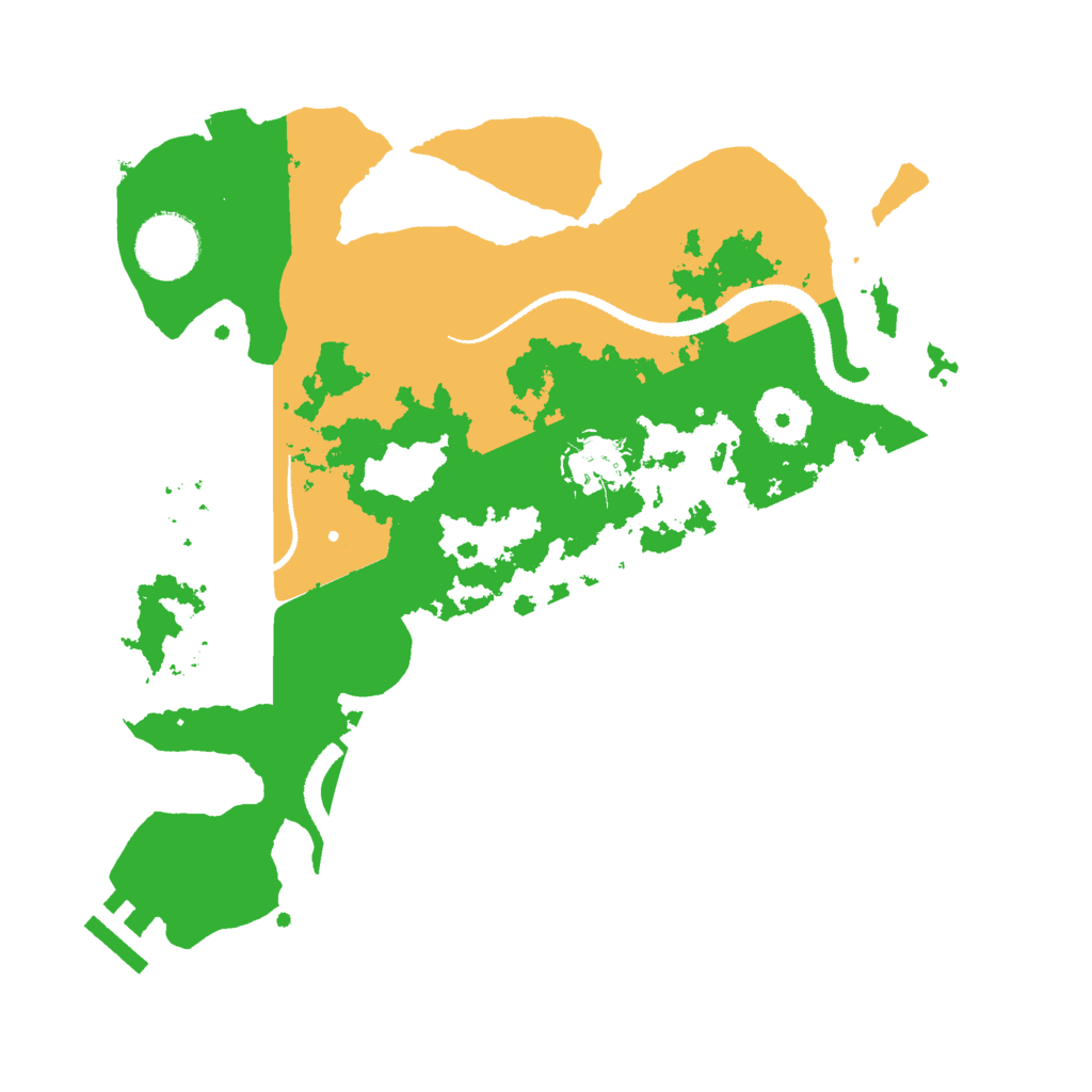 Biome Rust Map: Procedural Map, Size: 3000, Seed: 15486