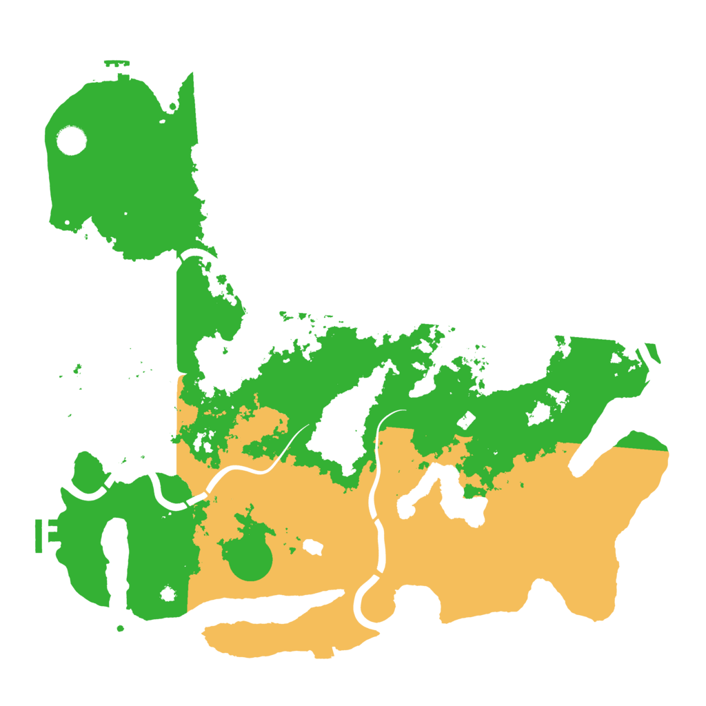 Biome Rust Map: Procedural Map, Size: 4250, Seed: 1971399113