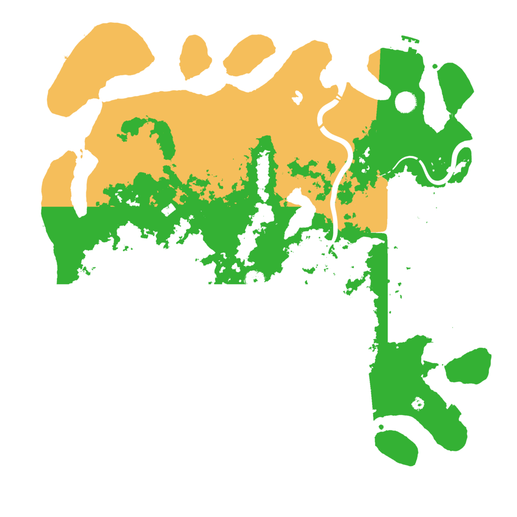 Biome Rust Map: Procedural Map, Size: 4250, Seed: 114934106