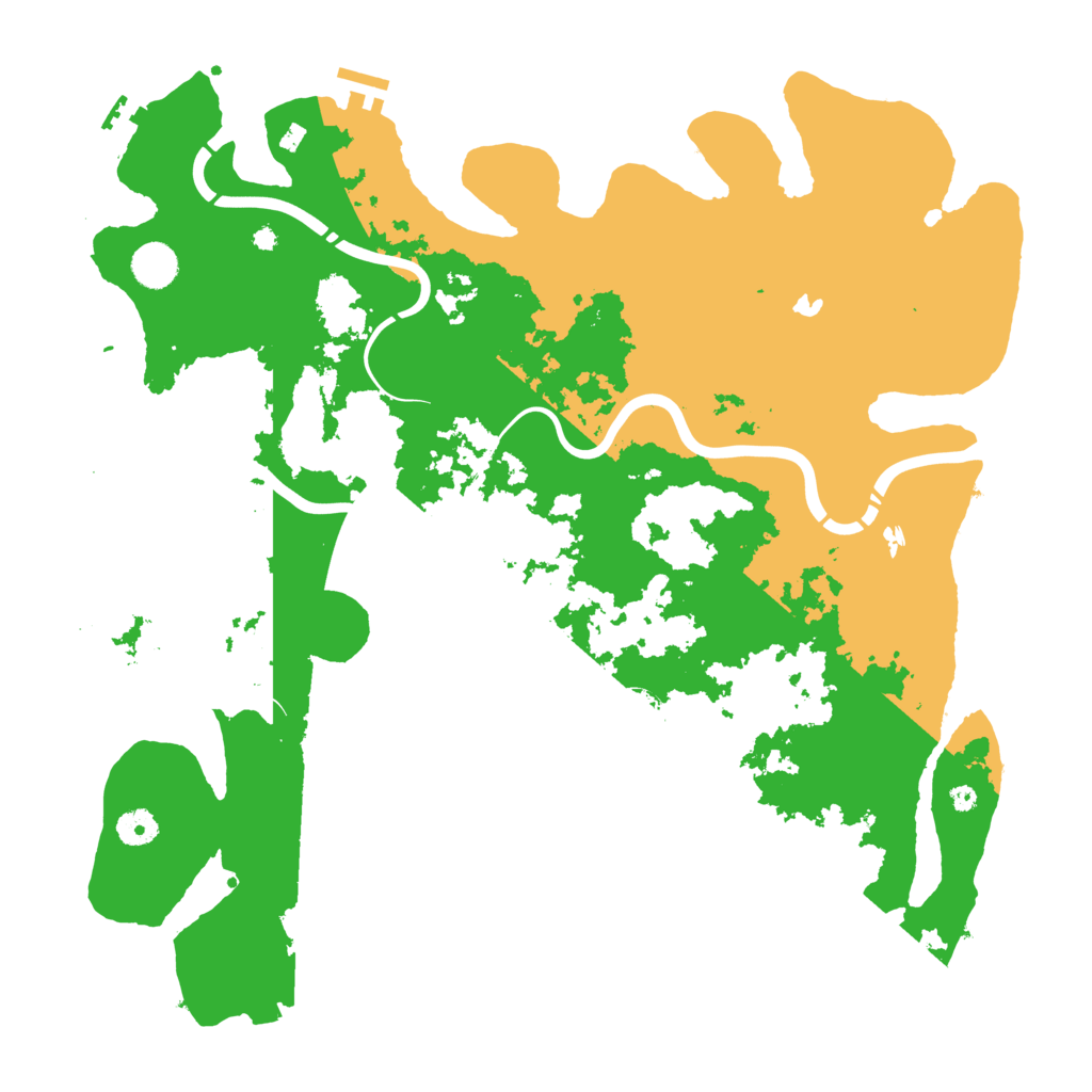 Biome Rust Map: Procedural Map, Size: 4250, Seed: 2028343601