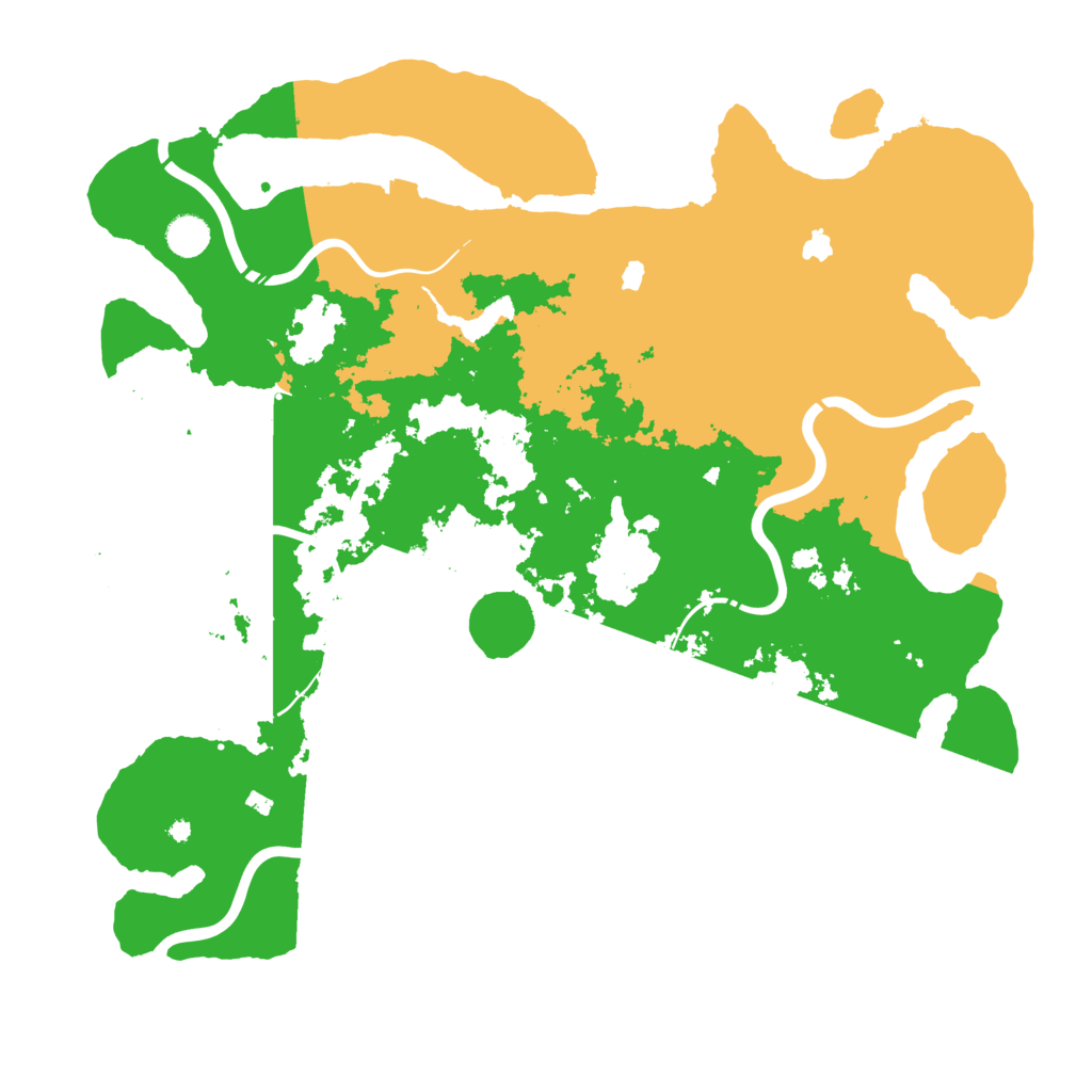Biome Rust Map: Procedural Map, Size: 4500, Seed: 6978952