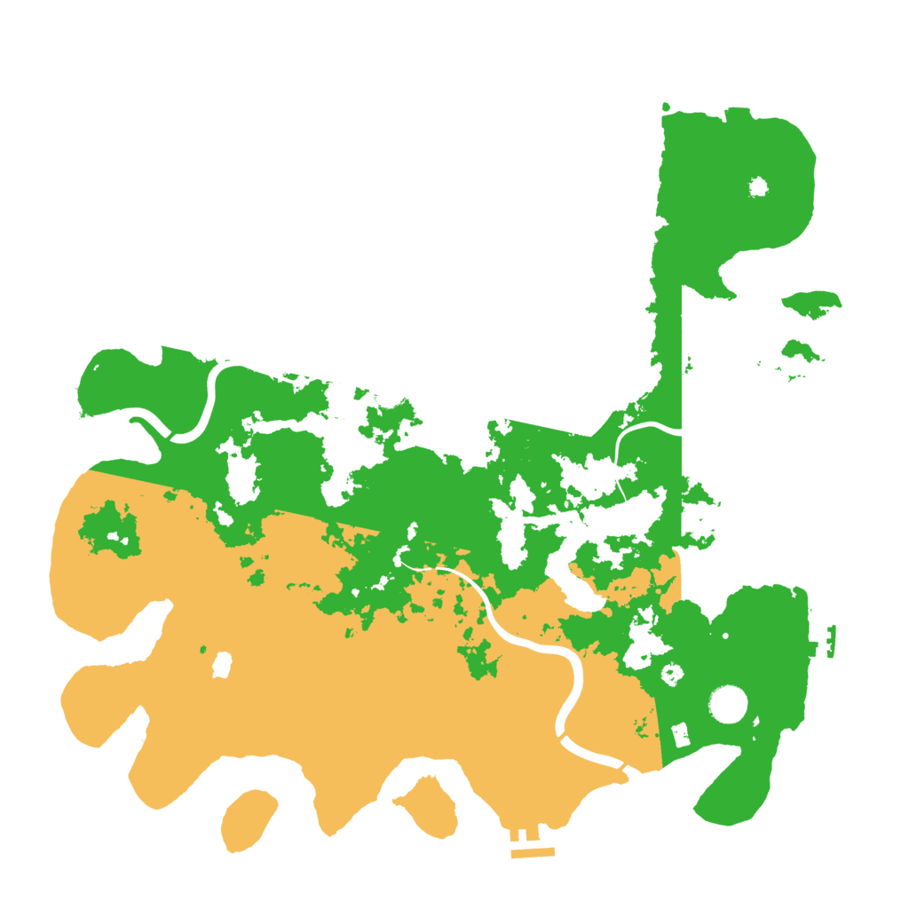 Biome Rust Map: Procedural Map, Size: 4200, Seed: 226805517