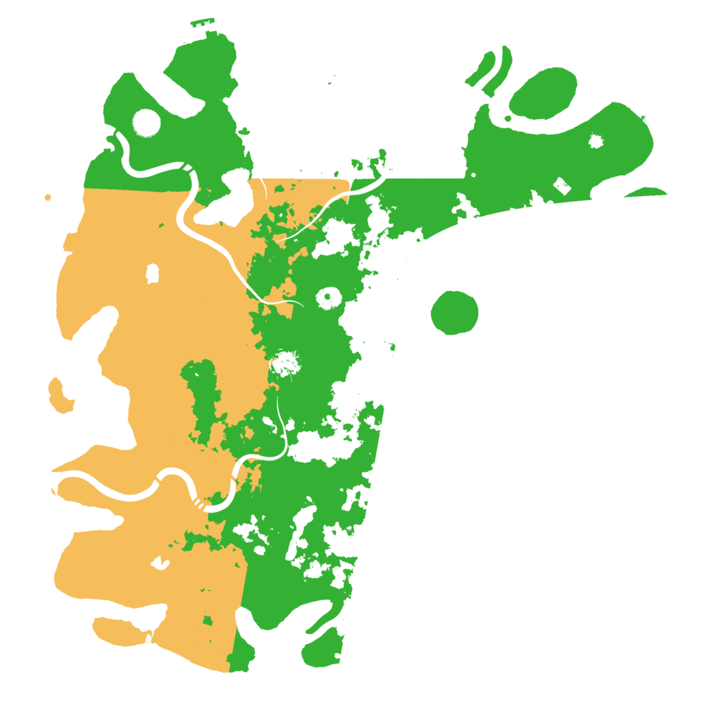 Biome Rust Map: Procedural Map, Size: 4500, Seed: 1783988356