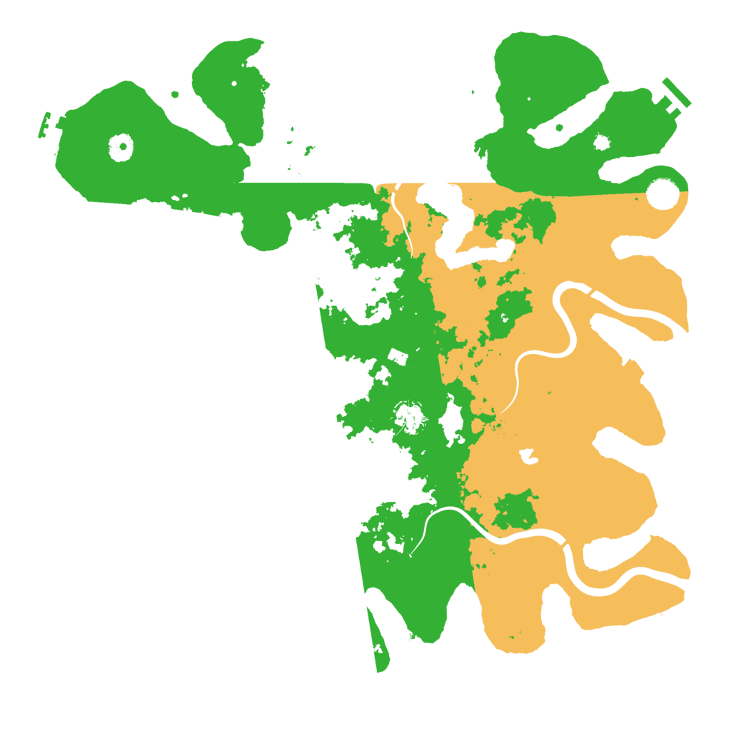 Biome Rust Map: Procedural Map, Size: 4100, Seed: 567955373