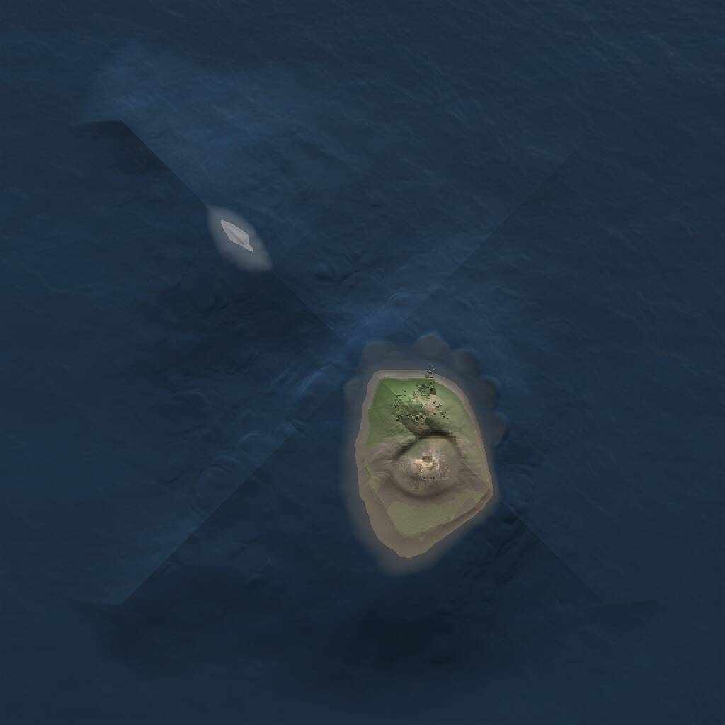 Rust Map: Procedural Map, Size: 1000, Seed: 244989932, 1 Monuments