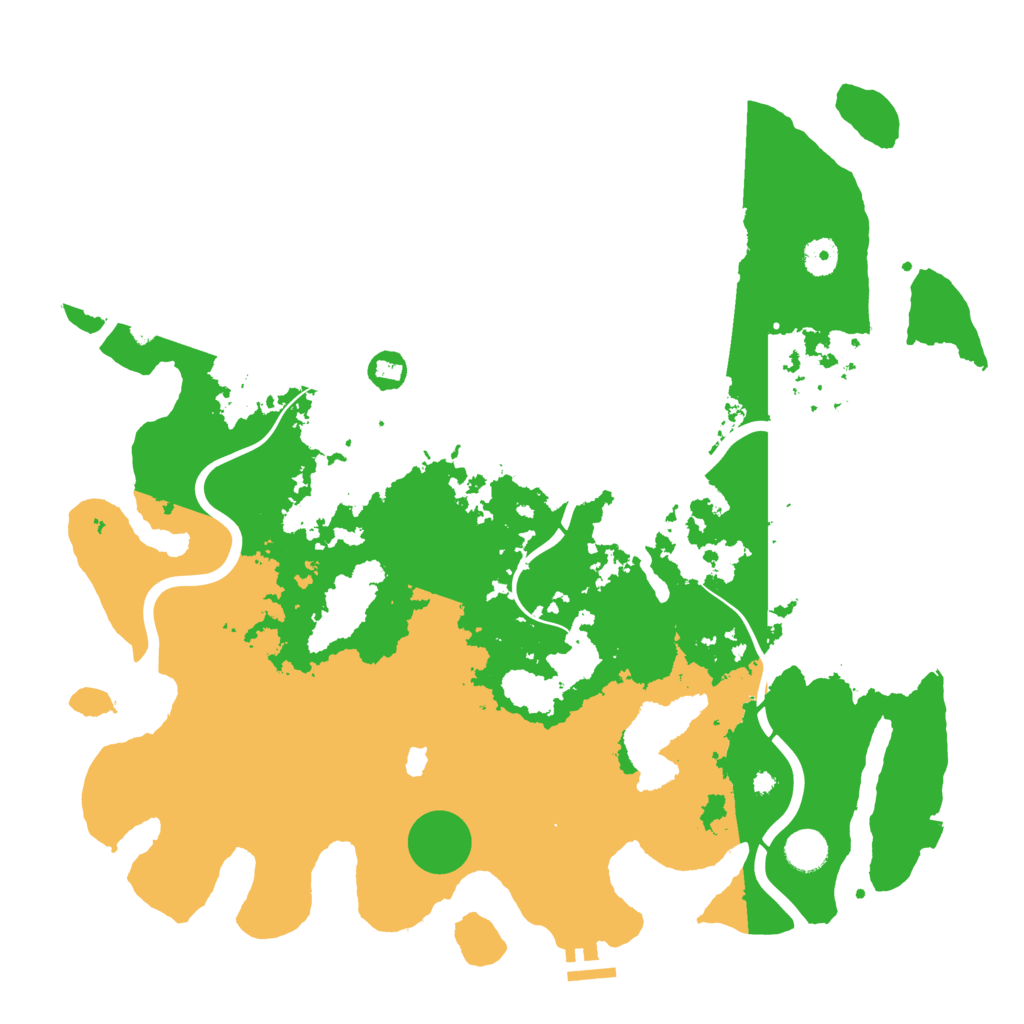 Biome Rust Map: Procedural Map, Size: 4250, Seed: 16102025