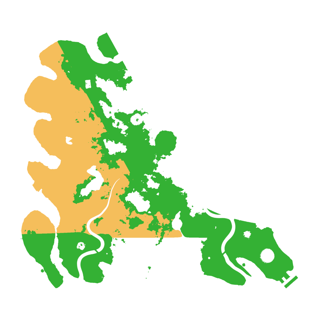 Biome Rust Map: Procedural Map, Size: 4000, Seed: 799353239