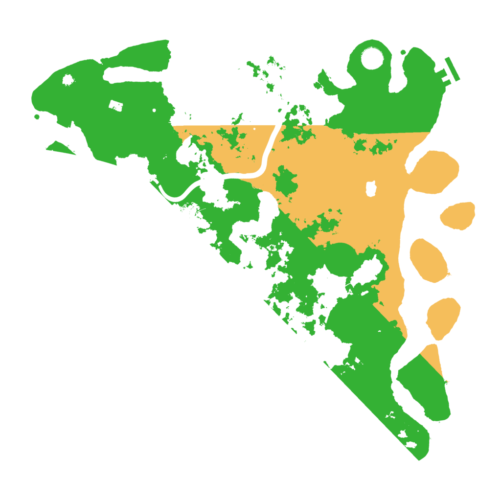 Biome Rust Map: Procedural Map, Size: 4000, Seed: 1247662766