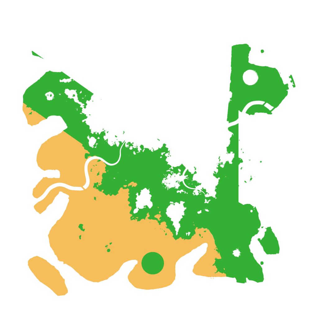 Biome Rust Map: Procedural Map, Size: 3750, Seed: 1667096175