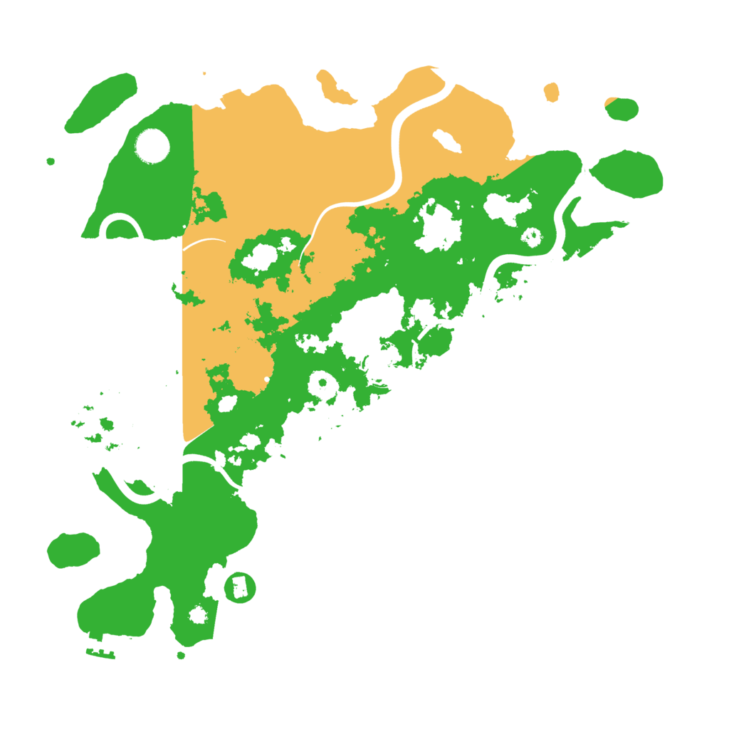 Biome Rust Map: Procedural Map, Size: 3750, Seed: 714891474