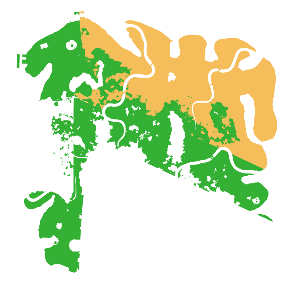 Biome Rust Map: Procedural Map, Size: 4250, Seed: 2035859883