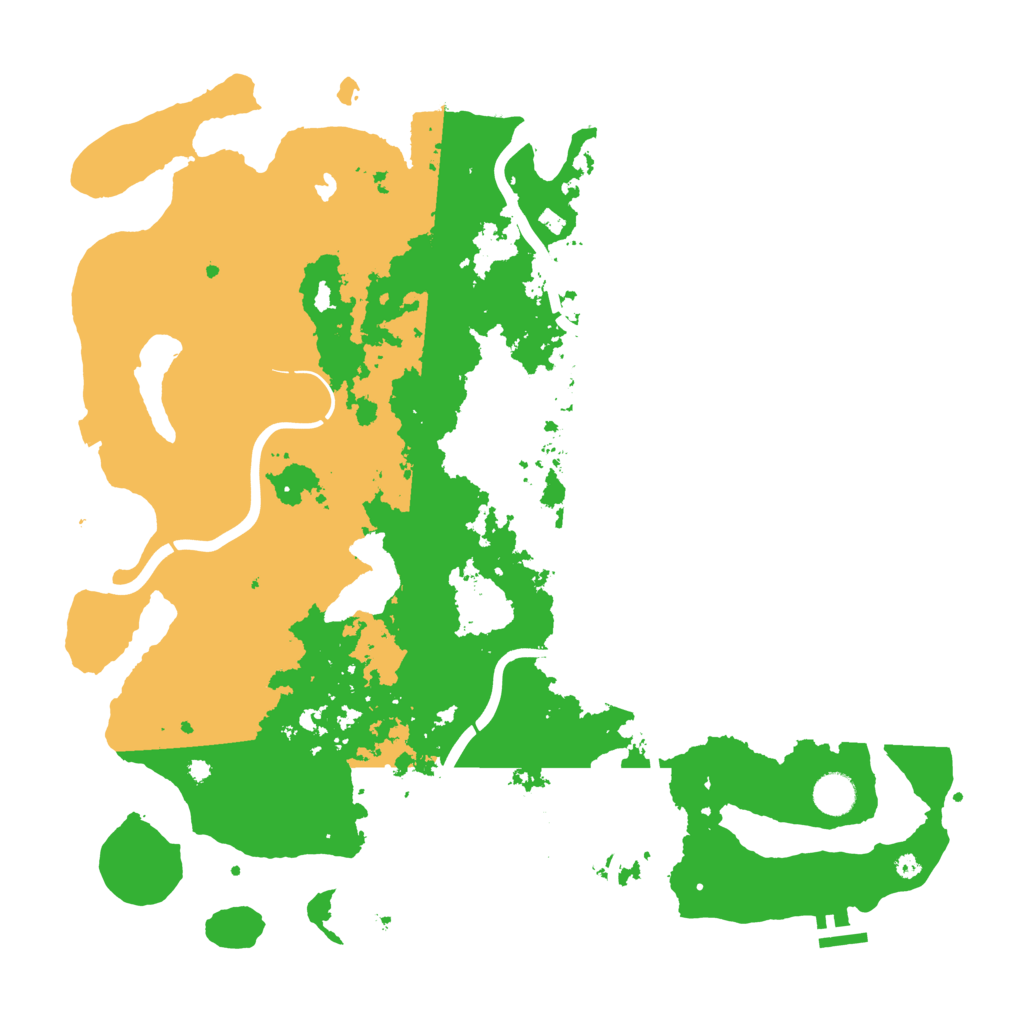Biome Rust Map: Procedural Map, Size: 4250, Seed: 558486310